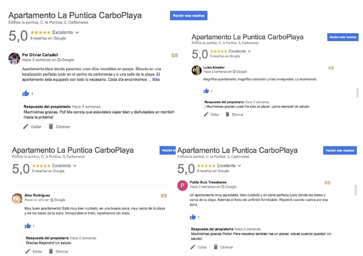 La Puntica Carboplaya Apartment Carboneras 0*,  Spain